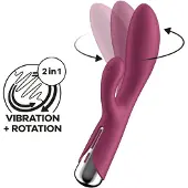 Satisfyer Spinning Rabbit 1 - Roterende duo vibrator