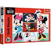 Trefl Puzzel 100 Stukjes - Vrolijke Minnie Mouse
