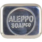 Aleppo Soap Co Zeepdoos aluminium leeg voor zeep