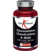Lucovitaal 2+3 gratis | Glucosamine Chondroïtine MSM - 100 tabletten