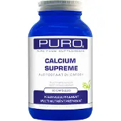 Puro Calcium Supreme Botten & Tanden 30Capsules