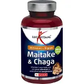 Lucovitaal 2+2 Gratis: Maitake & Chaga 90 Capsules