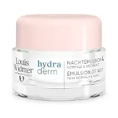 Louis Widmer Hydraderm Nachtemulsie Licht Geparfumeerd 50 ml Nachtcrème