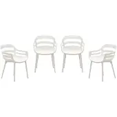 Garden Impressions Ceasar tuinstoelen set van 4 zand