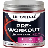 Lucovitaal Pre-Workout Tropisch Fruit