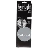 Sibel Accessoire Hair Hi Lite Foam Silver 9,5x30cm 200Stuks