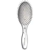 Olivia Garden Expert Care Borstel Oval Nylon Bristle Silver