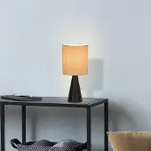 Corep Tafellampe , Sally, Zwart, Woonkamer, Metaal, Modern