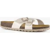 Hush puppies dames bio slippers goud maat 36