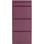 Kare design Schoenenkast Caruso paars 3+1 laden