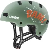 Uvex Kid 4 Style, fietshelm, junior, groen/oranje