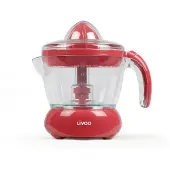 Livoo Elektrische sapcentrifuge - - DOD131RC - 25 W - 1 grote kegel en 1 kleine kegel - 700 ml - rood
