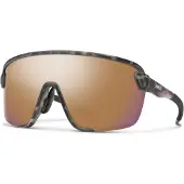 Smith - Zonnebrillen - Bobcat Matte Salt Haze ChromaPop Rose Gold Mirror voor Unisex van Wol - Grijs