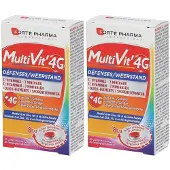 Forte pharma MultiVit' 4G Weerstand 2x30 St Tabletten