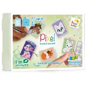 Pixelhobby medaillon thema box - huisdieren