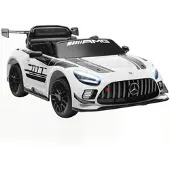 AIYAPLAY Electric Ride-on Car-Kunststof, Metaal-115L x 66B x 44H cm-Wit