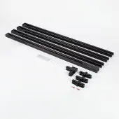LumenXL 3 meter starterset voor 1-fase railverlichting - zwart