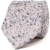 Tresanti stropdas blauw met print