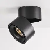 LumenXL Opbouwspot Milou kantelbaar met dim-to-warm - zwart