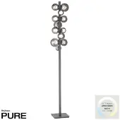 Paul Neuhaus Grijze Vloerlamp Pure Popup Design