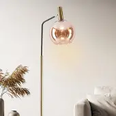 LumenXL Staande lamp met glazen bol - Singh