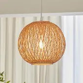 LumenXL Boho houten hanglamp - Madera