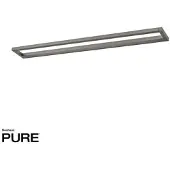 Paul Neuhaus Strakke Wandlamp Pure Puro Grijs 100cm