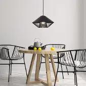 LumenXL Moderne hanglamp Aiva - zwart