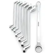 Kreator KRT500005 sleutelset dubbele ring - 8 st. - 6 tot 22 mm