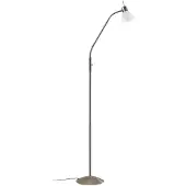 LINDBY Vloerlampe , Gwendolin, Metallic, Woonkamer, Metaal, Modern