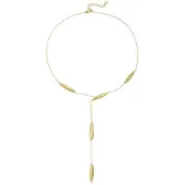 Yehwang Goudlief Ketting Dagelijks Eenvoudige Serie Dames sieraden - Roestvrij staal - Verkleurt niet