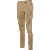 Hummel Sportbroek mosterd / zwart
