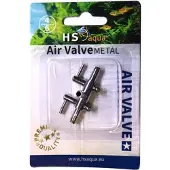 HS Aqua 2-Weg Luchtkraan Metaal 4-6MM