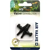 HS Aqua Koppel Luchtkraan 4-6MM - 2 Stuks