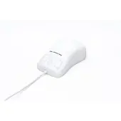GETT InduMouse Pro: Siliconen muis met scrollwiel, lasertechnologie, "track-on-glass" functie, IP68 waterdicht, desinfecteerbaar, optische sensor, USB-aansluiting, kleur: wit