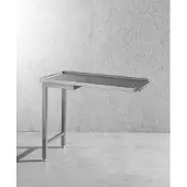 Hendi Uitlooptafel vaatwasmachine, links, 1000x600x(H)880mm Hendi