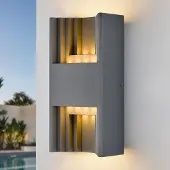 LumenXL Zwarte buiten wandlamp Benjamin