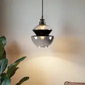 LumenXL 1-lichts hanglamp Sofie - rond glas