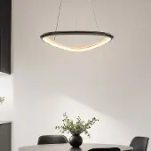 LumenXL Hanglamp Celda met 3-staps dimbare LEDs in zwart-chroom