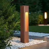 LumenXL Staande buitenlamp Velia - roestbruin