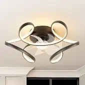 LumenXL Plafondventilator Meysa met aanpasbare kleurtemperatuur