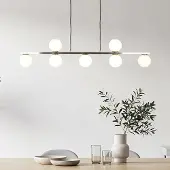 LumenXL Luxe hanglamp met melkwit glas - Syv