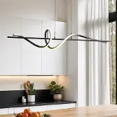 LumenXL Zwarte design hanglamp met 3-staps dimbare LEDs - Ches