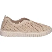 Ilse jacobsen Instappers 'Tulip3275' lichtbeige / donkerbeige