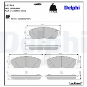 Delphi LP2714 Remblokken