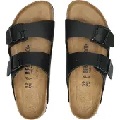 Birkenstock Muiltjes 'Arizona' zwart