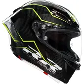 AGV Pista GP RR Performante, integraalhelm ,Donkergrijs/Neon-Groen ,M