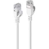 Lindy 47593 Patchkabel Cat.6A F/UTP, ultradun, grijs, 1,5 meter