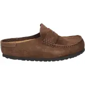Birkenstock Instappers 'Naples' donkerbruin