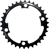 Easton Asymmetrical 4 Hole Chainring Black || Maat: 39